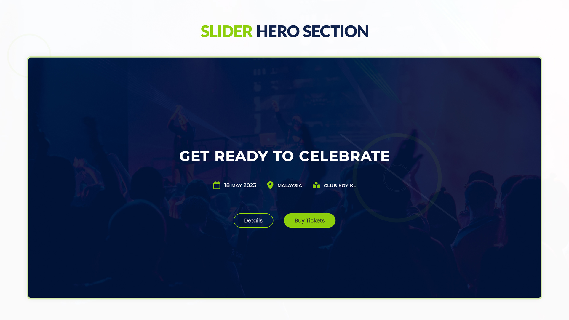 Slider Hero Section Style 03 - kitsWind