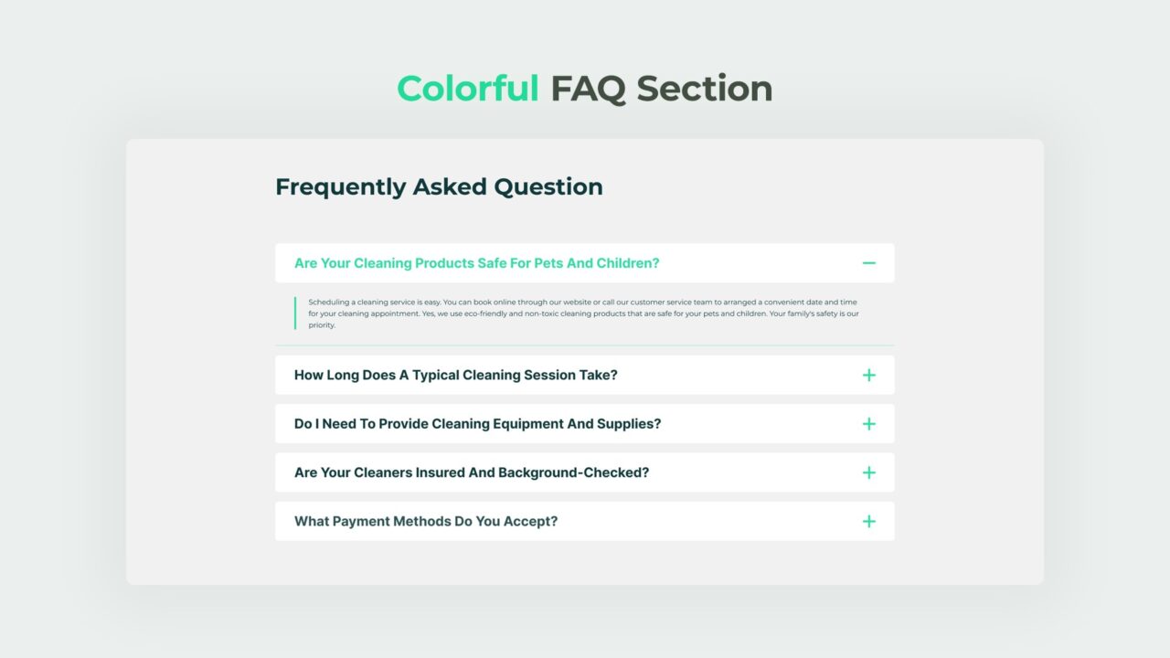 colorful-faq-section-style-01 | kitsWind