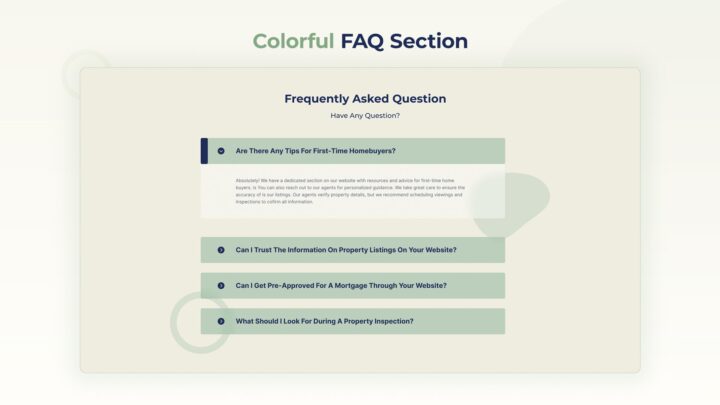 colorful-faq-section-style-11 | kitsWind