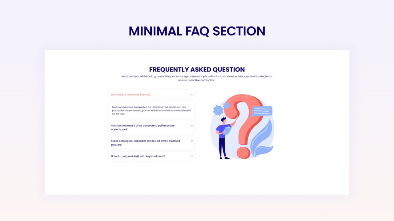 minimal-faq-section-style-04 | kitsWind