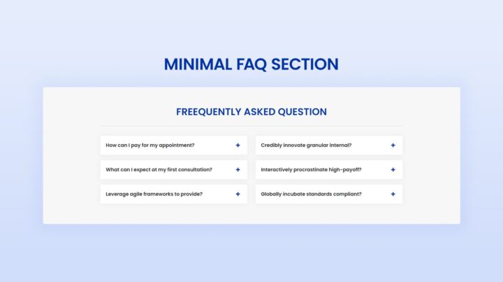 minimal-faq-section-style-06 | kitsWind