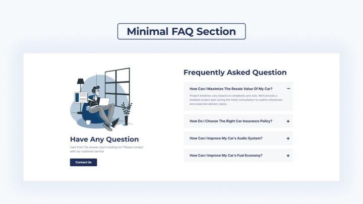 minimal-faq-section-style-14 | kitsWind