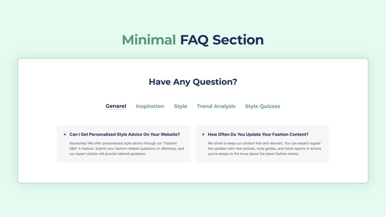 minimal-faq-section-style-17 | kitsWind