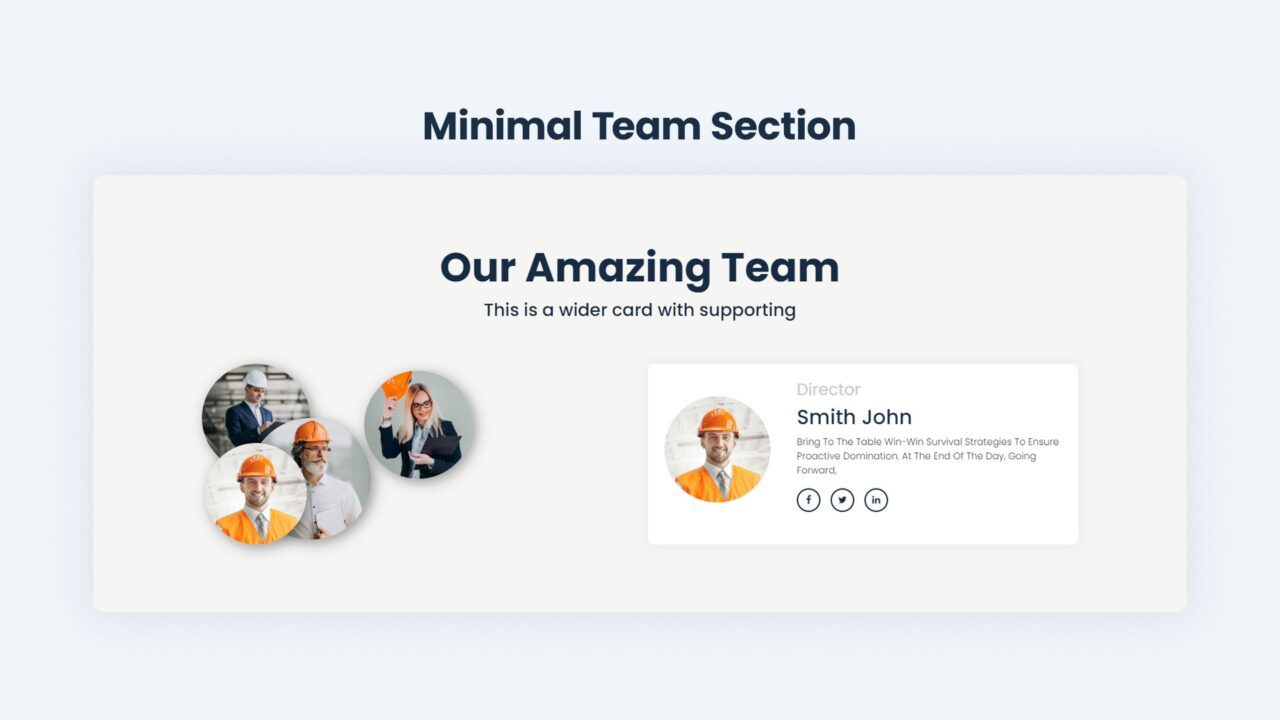 minimal-team-section-style-08 | kitsWind