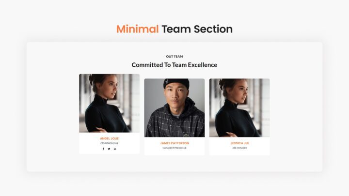 minimal-team-section-style-10 | kitsWind