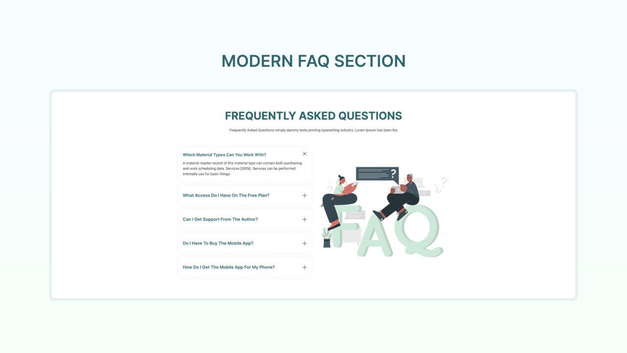 modern-faq-section-style-09 | kitsWind