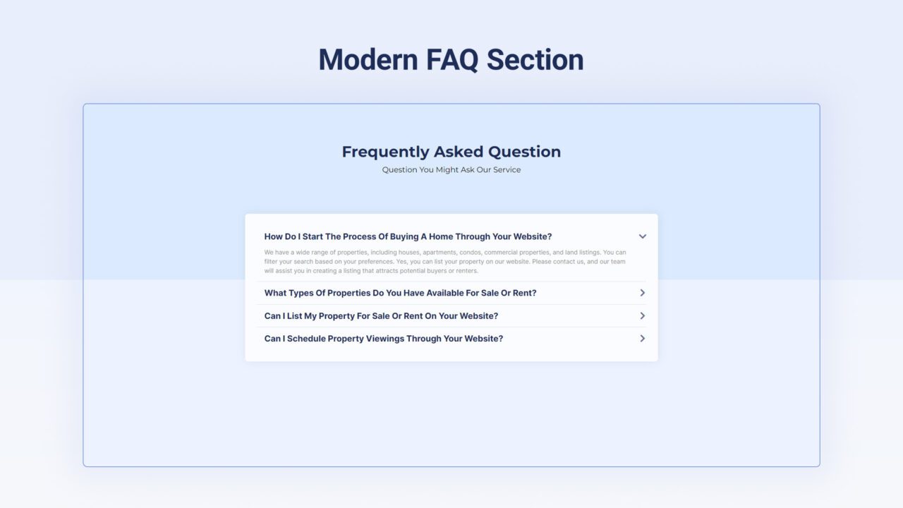 modern-faq-section-style-19 | kitsWind