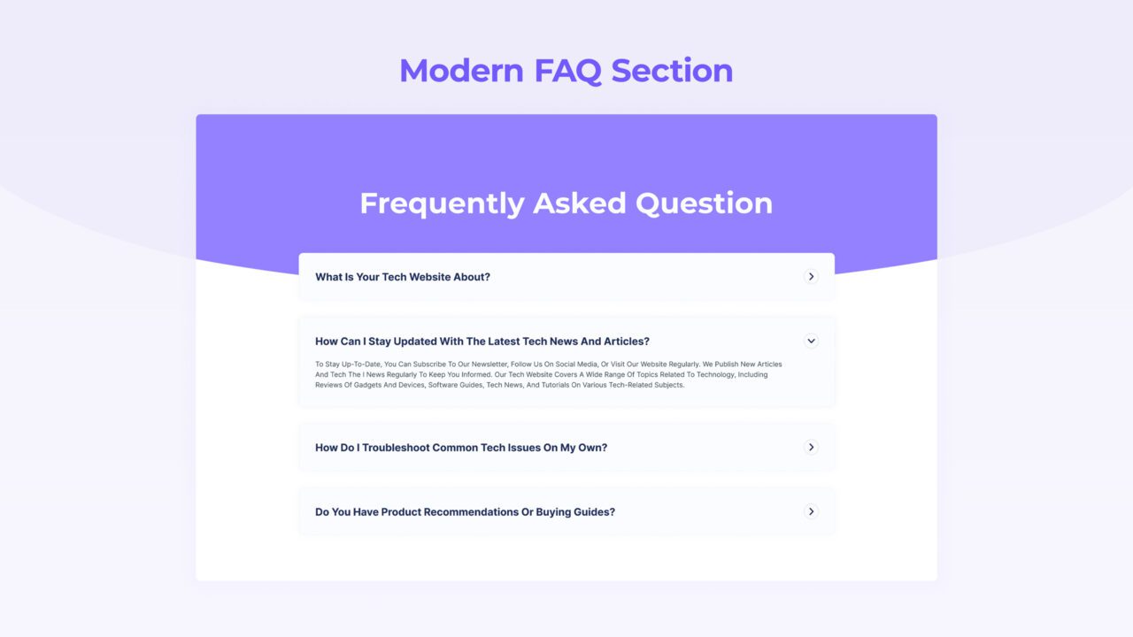 modern-faq-section-style-22 | kitsWind