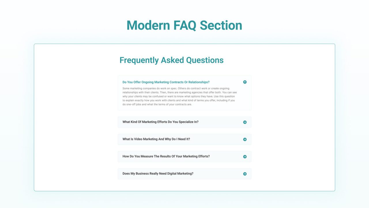 modern-faq-section-style-23 | kitsWind