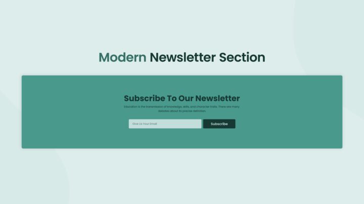 modern-newsletter-section-style-07 | kitsWind