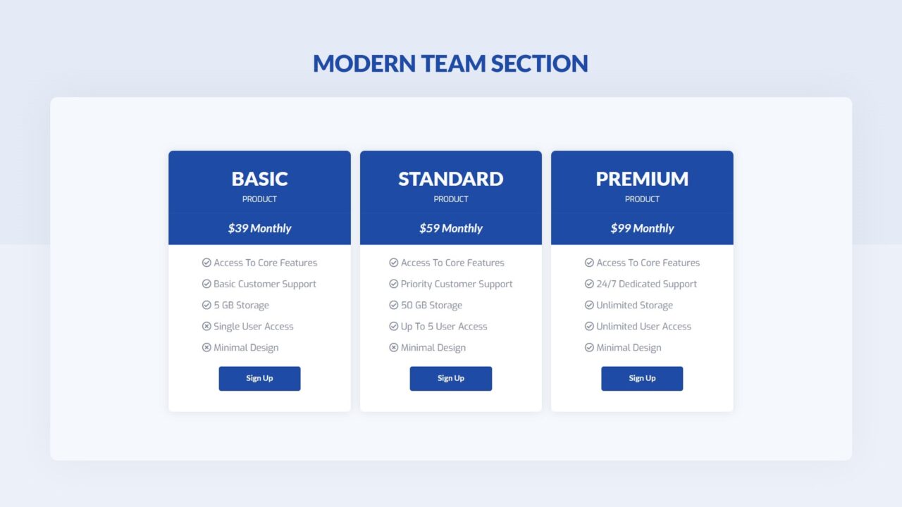 modern-pricing-section-style-04 | kitsWind