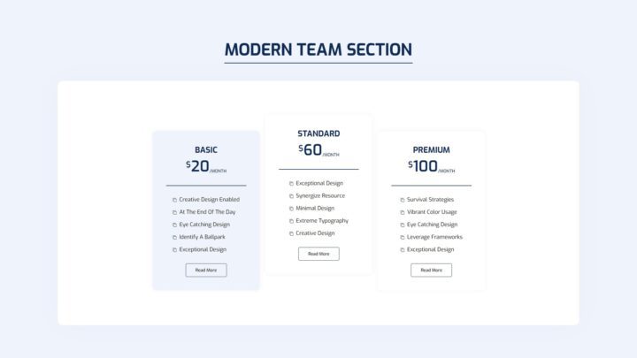 modern-pricing-section-style-05 | kitsWind