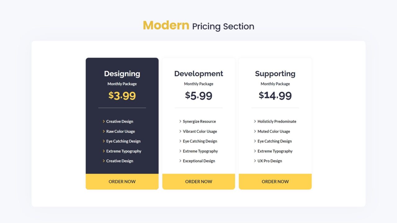 modern-pricing-section-style-08 | kitsWind