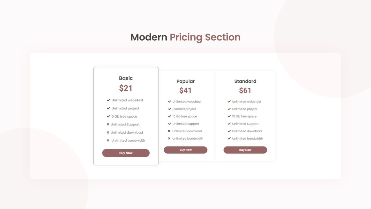 modern-pricing-section-style-11 | kitsWind