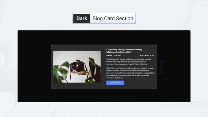 dark-blog-card-section-style-07 | kitsWind