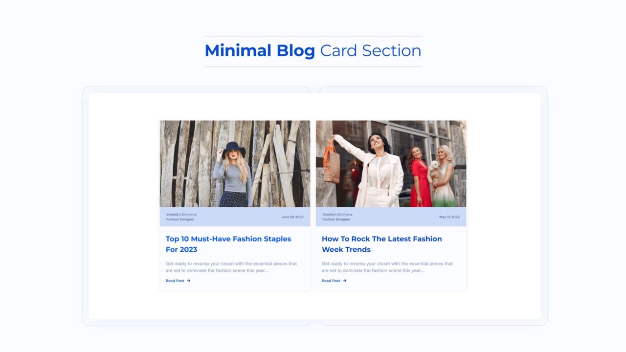 minimal-blog-card-section-style-04 | kitsWind