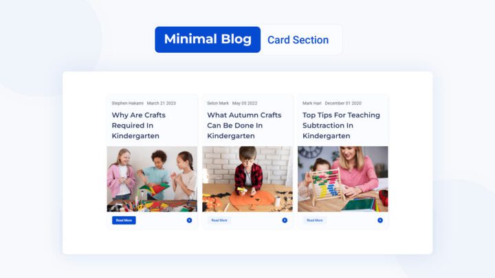 minimal-blog-card-section-style-14 | kitsWind