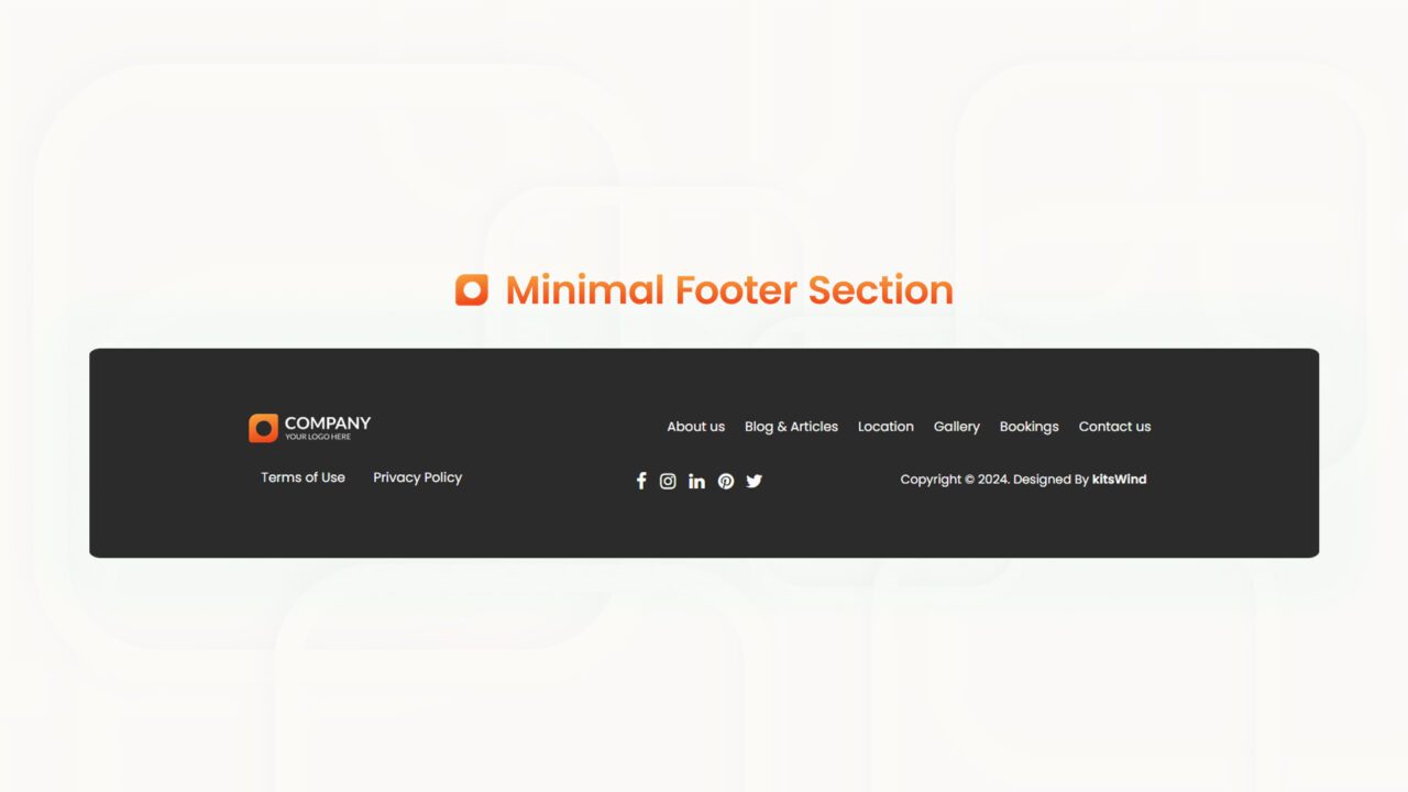 minimal-footer-section-style-02 | kitsWind