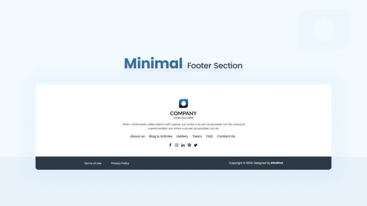 minimal-footer-section-style-05 | kitsWind