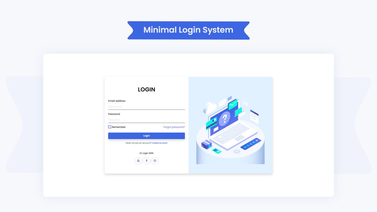 minimal-login-system-style-06 | kitsWind