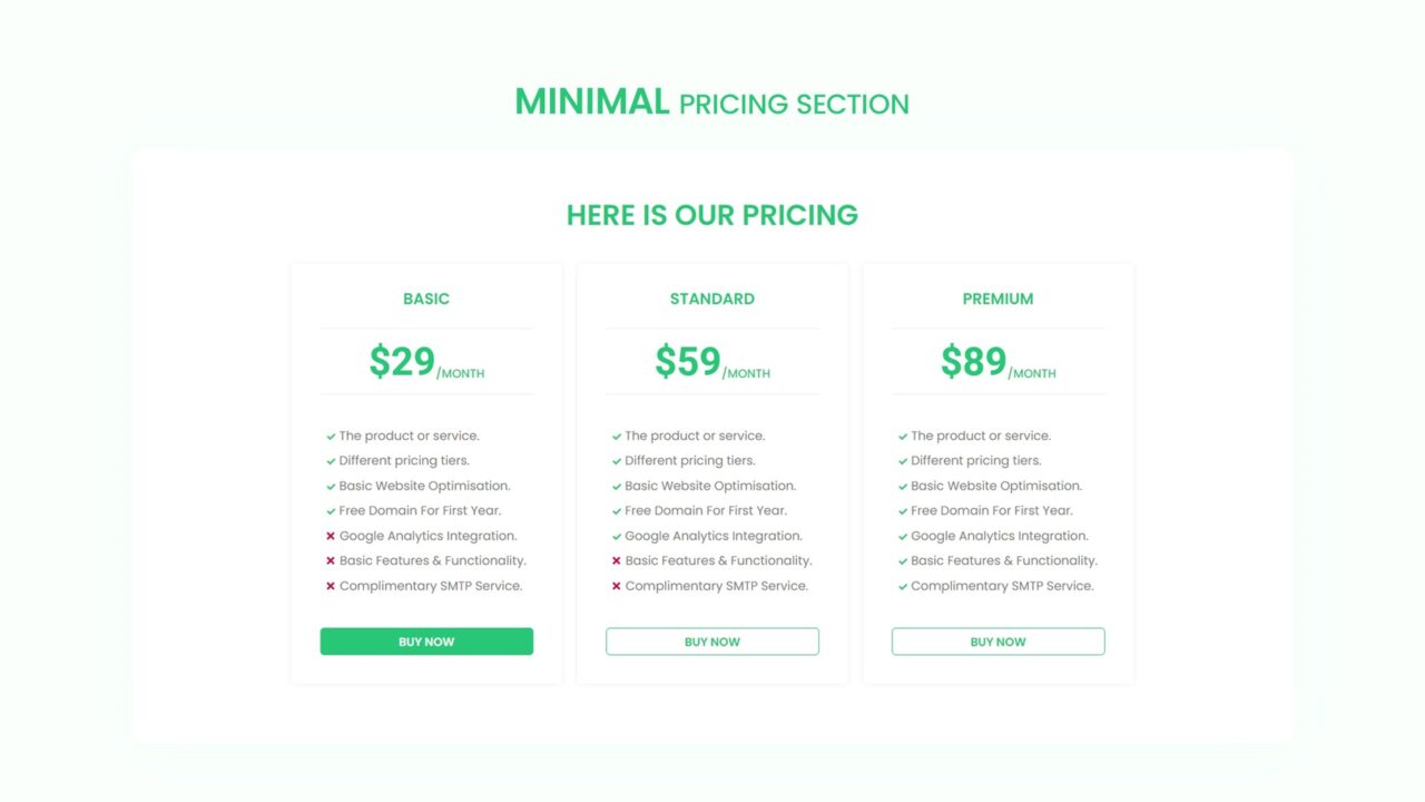 minimal-pricing-section-style-08 | kitsWind