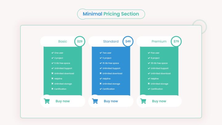 minimal-pricing-section-style-11 | kitsWind