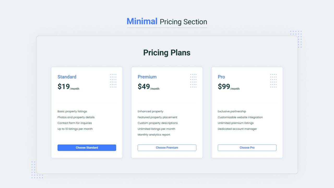 minimal-pricing-section-style-13 | kitsWind