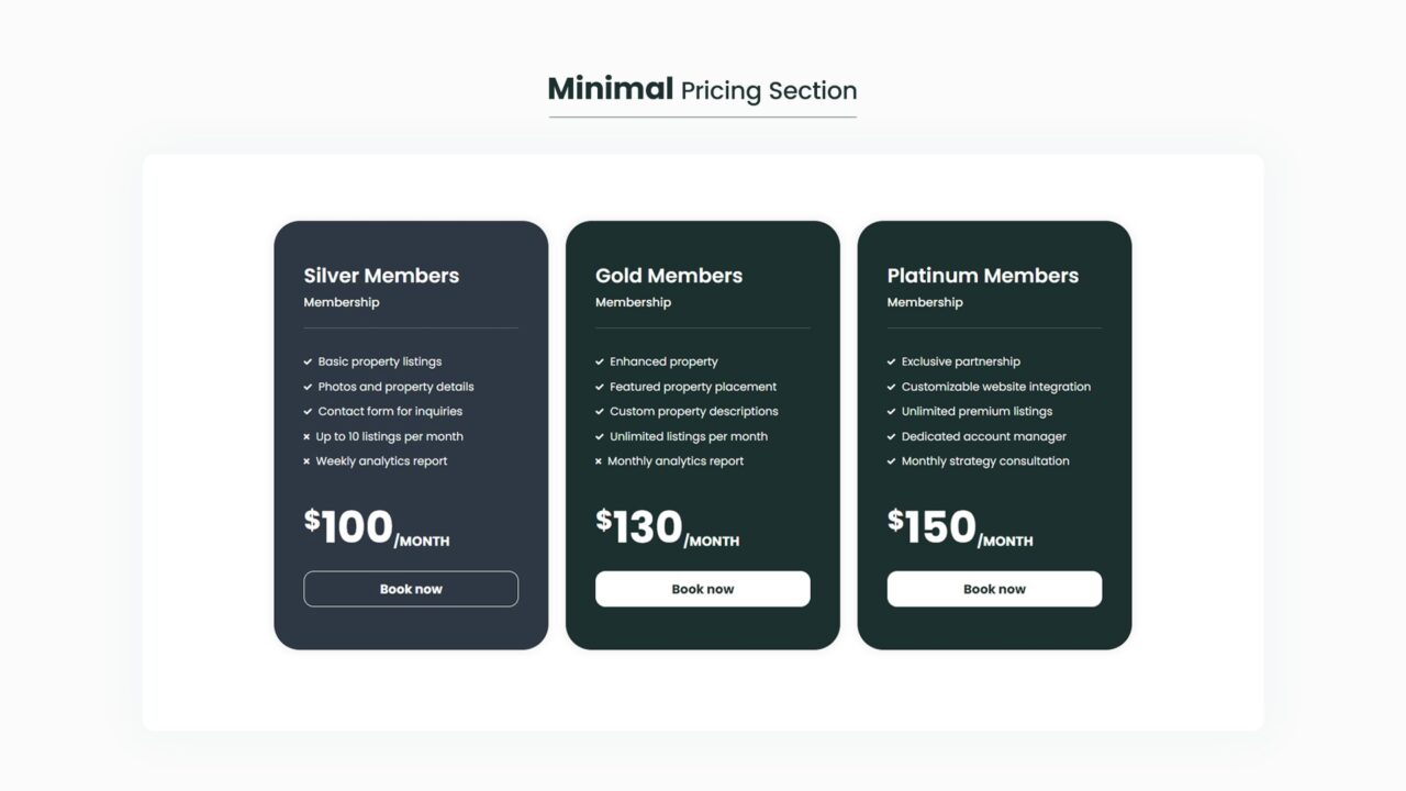 minimal-pricing-section-style-15 | kitsWind