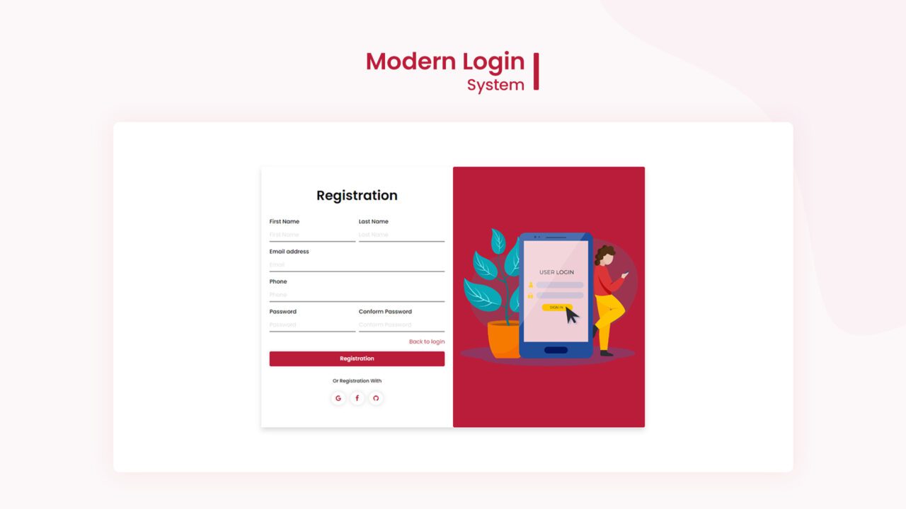 modern-login-system-style-04 | kitsWind