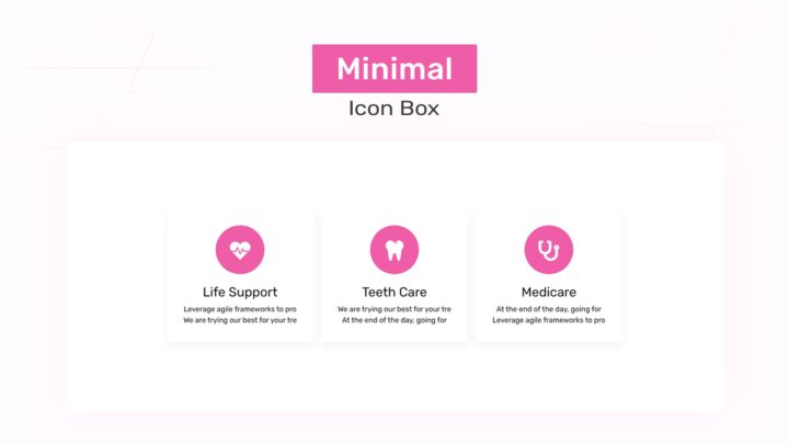 minimal-icon-box-section-style-01 | kitsWind