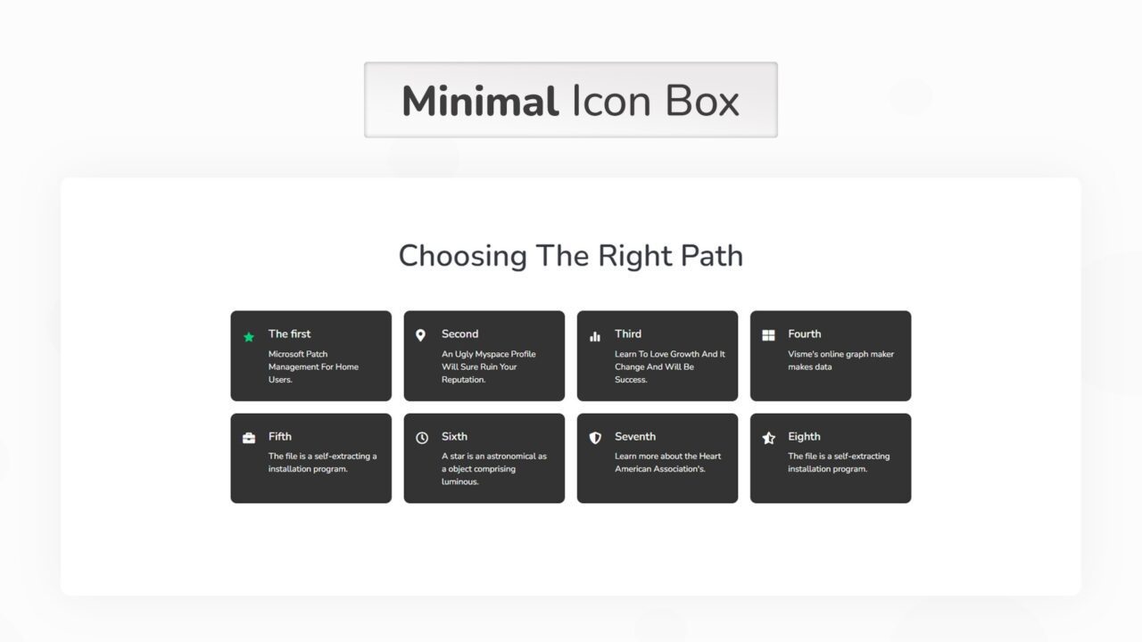 minimal-icon-box-section-style-04 | kitsWind