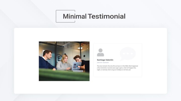 minimal-testimonial-section-style-07 | kitsWind