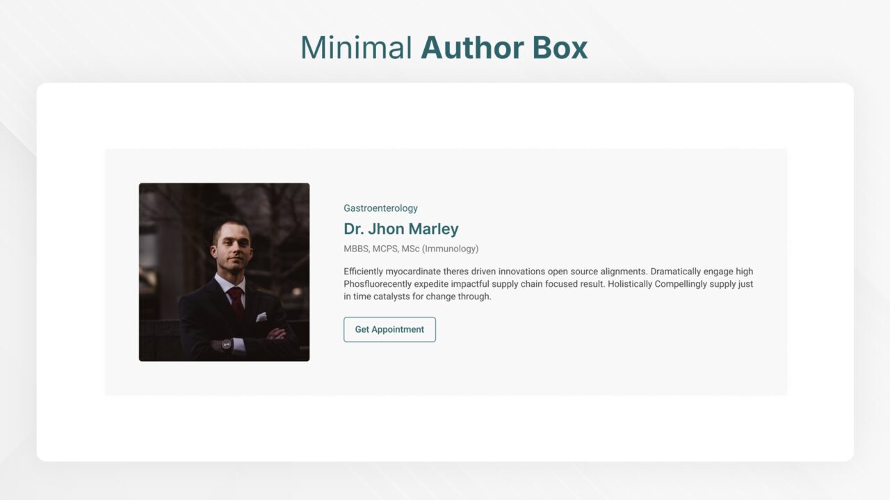 minimal-author-box-section-style-02 | kitsWind