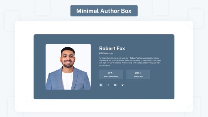 minimal-author-box-section-style-07 | kitsWind