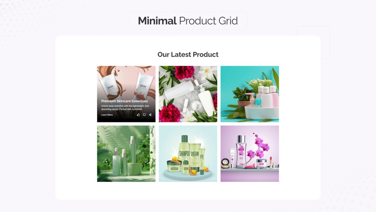 minimal-product-grid-section-style-03 | kitsWind