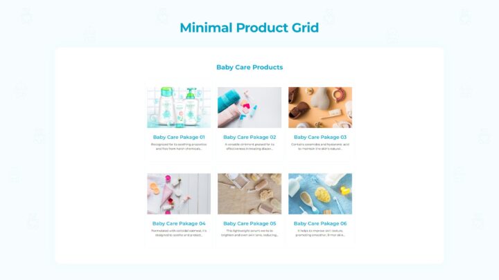 minimal-product-grid-section-style-05 | kitsWind