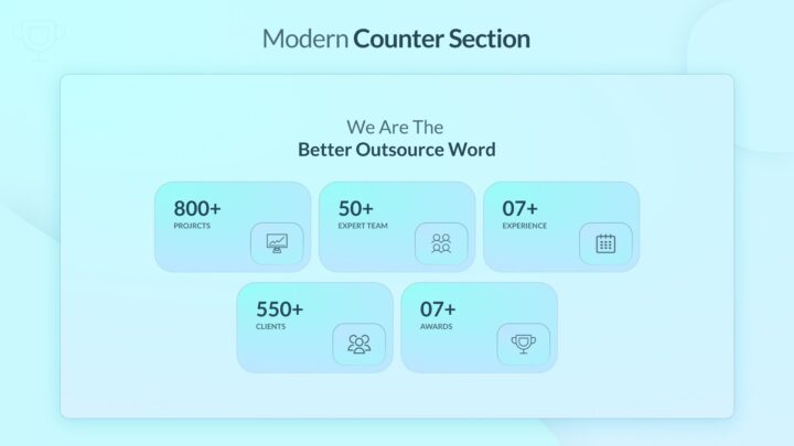 modern-counter-section-style-01 | kitsWind