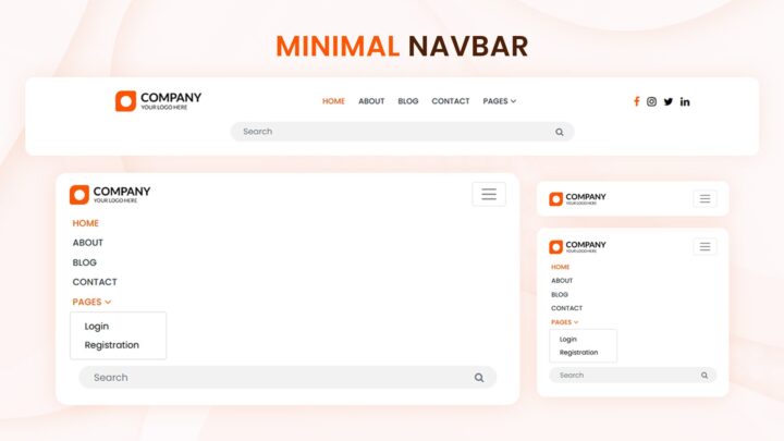 minimal-navbar-style-02 | kitsWind