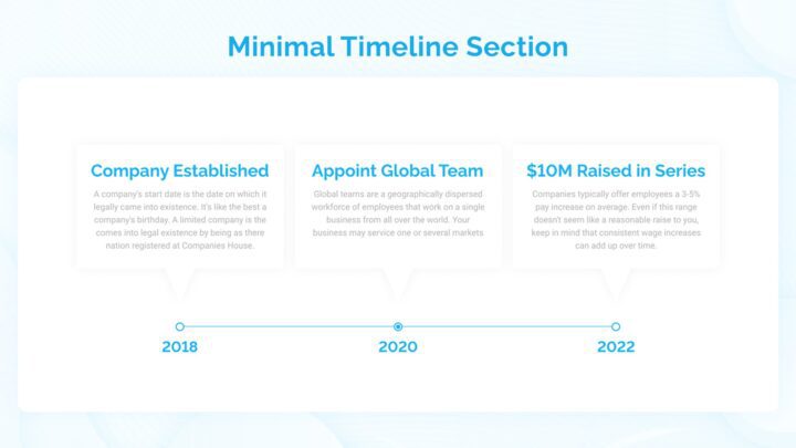 minimal-timeline-section-style-01 | kitsWind